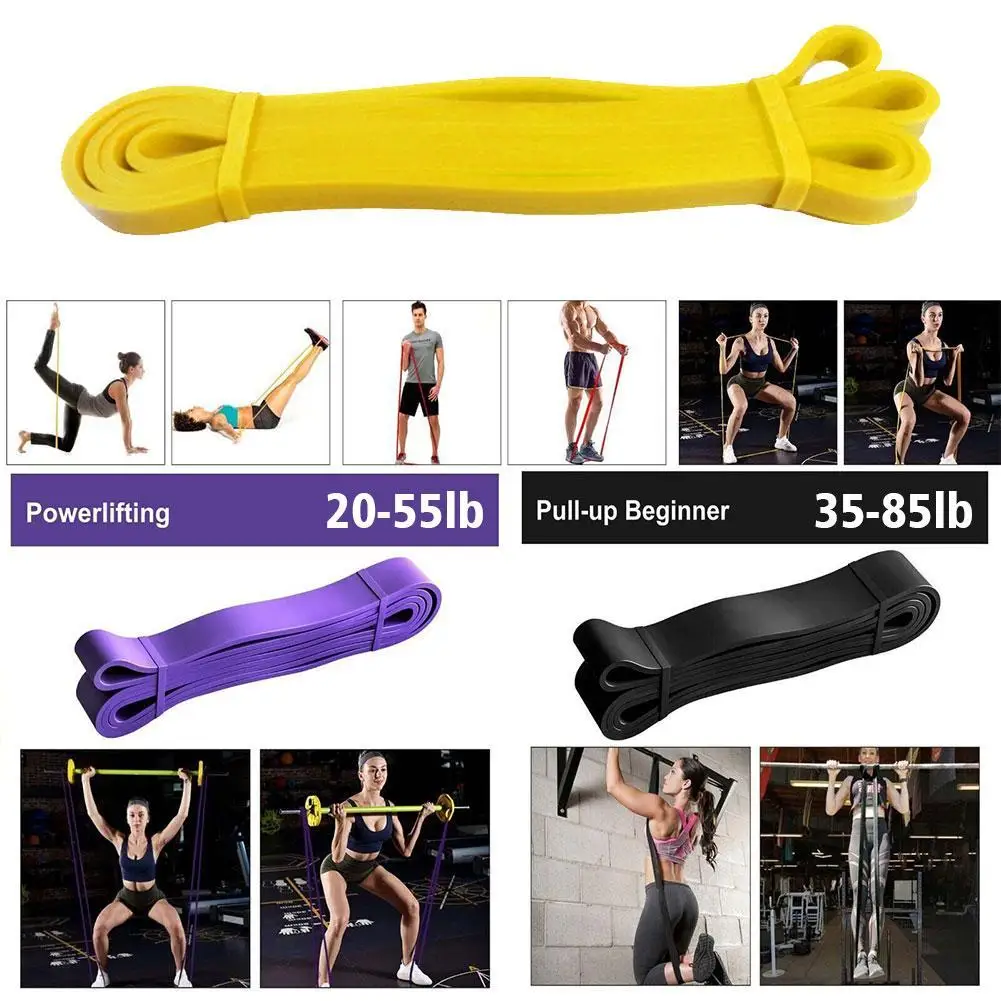 

Heavy Duty Latex Resistance Band Exercise Elastic Band For Sport Strength Pull Up Assist Band Workout Pilates Fitness Equipment