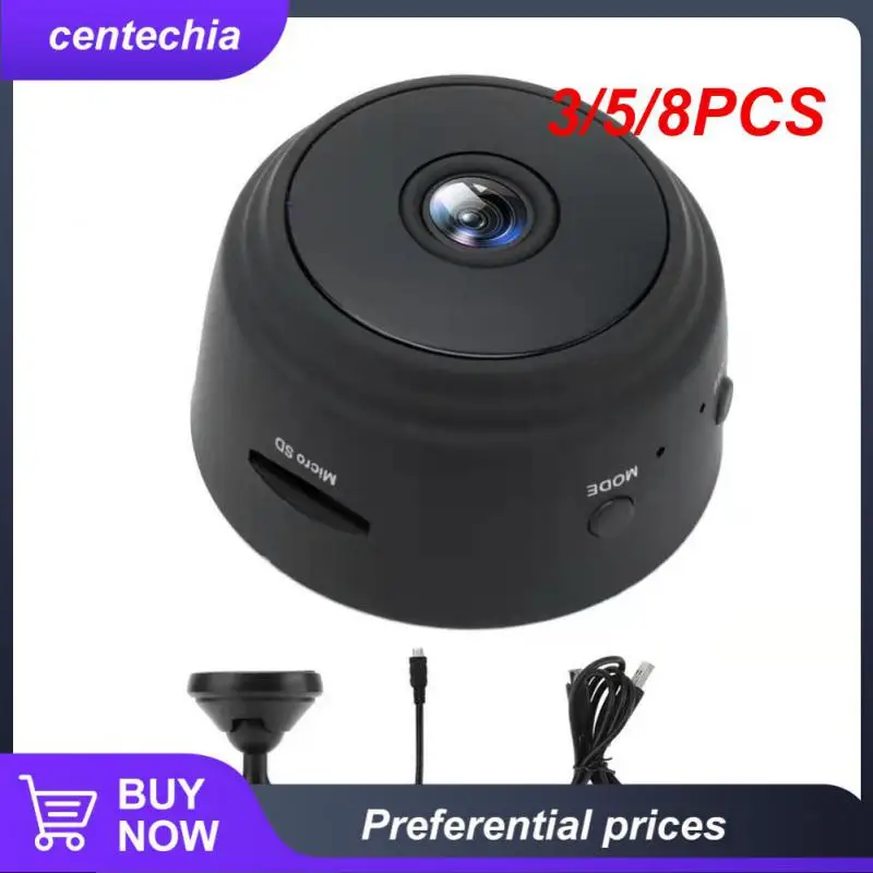 

3/5/8PCS Wireless Wifi Wireless Camera 1080p Video Surveillance Ip Camera Security Camera Tf Card Cloud Storage