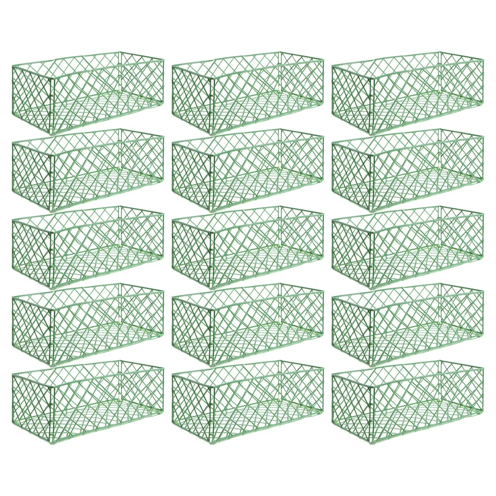 

20 Pcs Flower Mud Holder Net Fresh Flowers Cage Bowl Wedding Frame Fixer Foam Frames Accessories Bouquet Fixation