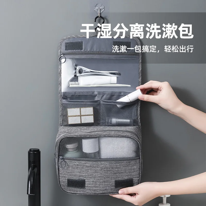 

Hanging Travel Big Cosmetic Toiletry Bag Women Men Necessary Make Up Beauty Vanity Cases Organizer Accessory Storage Wash Pouch