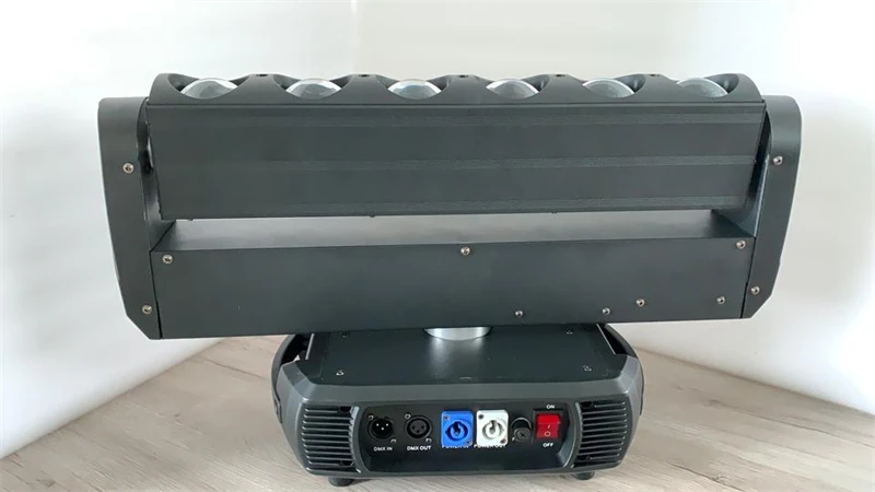 8 шт. 6x40 Вт 4 в 1 RGBW мыть светодиодный луч бесконечная подвижная головка стробоскоп