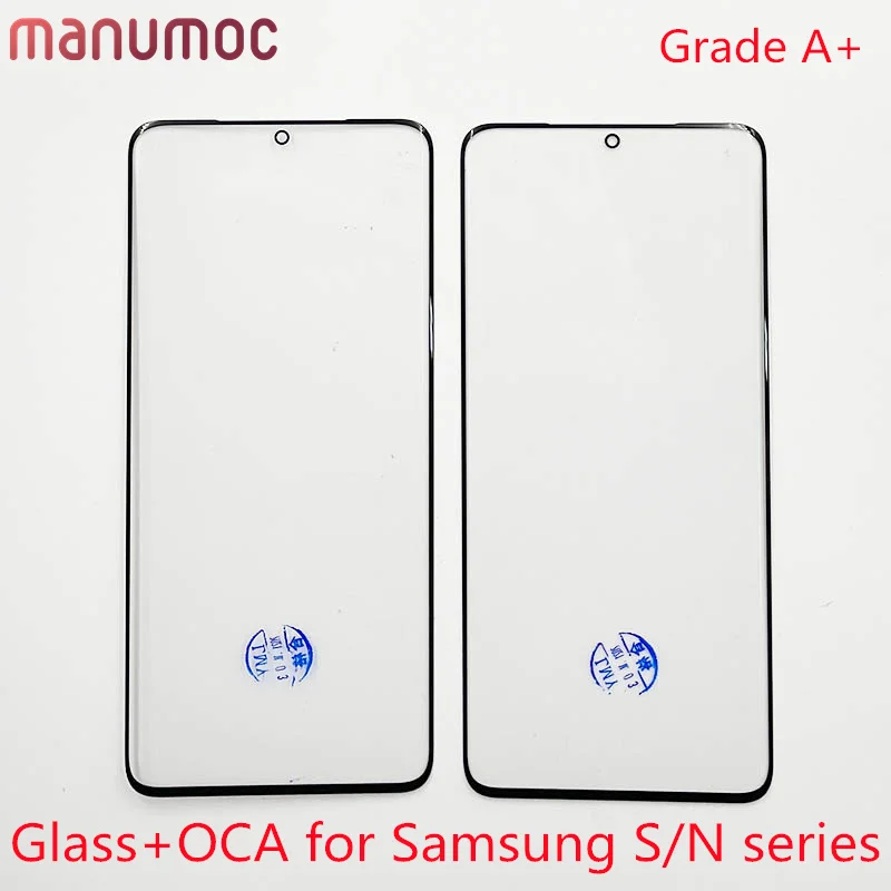 

Внешнее стекло A + LCD с OCA для Samsung Galaxy Note 9 10 Plus S8 S9 S10 5G S20 S21 Ultra S22, 5 шт.