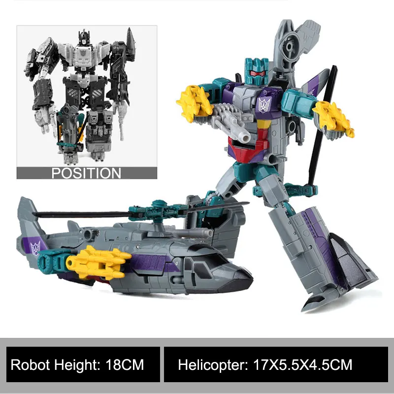 In Stock 5 IN 1 HZX Transformation  Bruticus  5IN1 Sets War Team Aircraft Tank Robot TF Action Figure Kids Gift