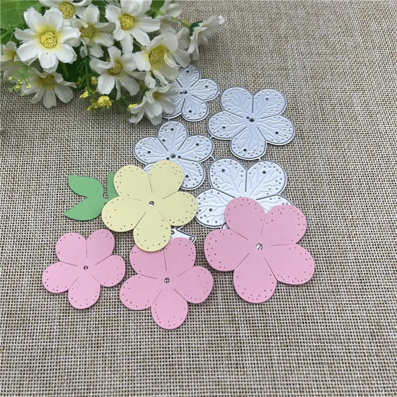 

Flower Metal Cutting Dies Stencils For DIY Scrapbooking Decorative Embossing Handcraft Template