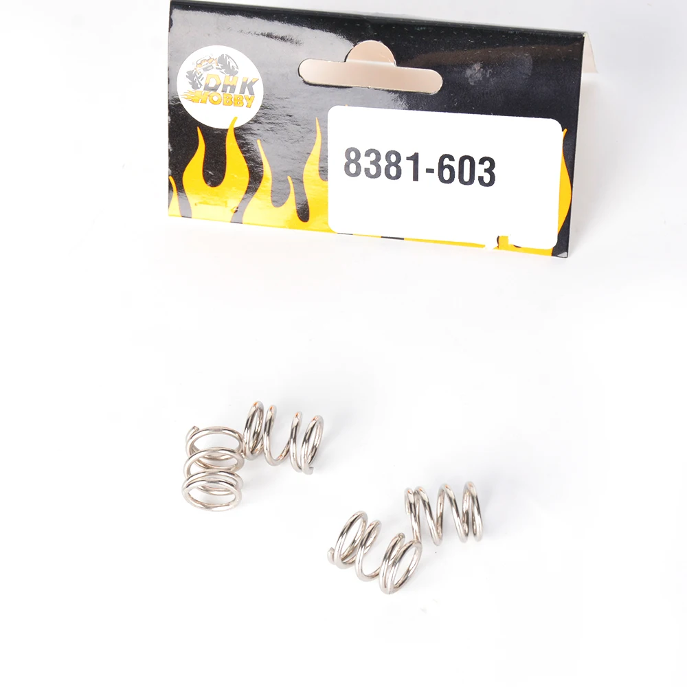 Запчасти для радиоуправляемых автомобилей 1/8 8381-603 DHK Hobby 8384 8382 8135 грузовик с дистанционным управлением оригинальные аксессуары металлическая группа рулевого управления пружинный набор Запчасти для радиоуправляемых автомобилей 1/8 8381-603 DHK Hobby 8384 8382 8135 грузовик с дистанционным управлением оригинальные аксессуары металлическая группа рулевого управления пружинный набор