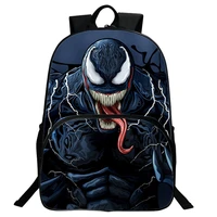 cartoon kids backpack middle school students schoolbag venom pattern student bag durable mens laptop bag backpack for kids