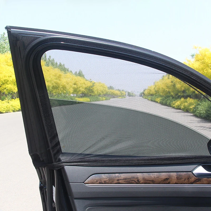 

Car Window Screen Door Cover SUV Universal Side Car Sun Window Shades Anti-mosquito Net Car Curtain Mesh Sleeve Car Mosquito Net