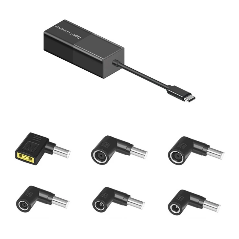 

PD Adapter Plug Converter 4.0x1.7 4.5x3.0 7.9x0.9 7.4x5.0 11.0x4.5 5.5x2.5mm to USB C Laptop Power Connector