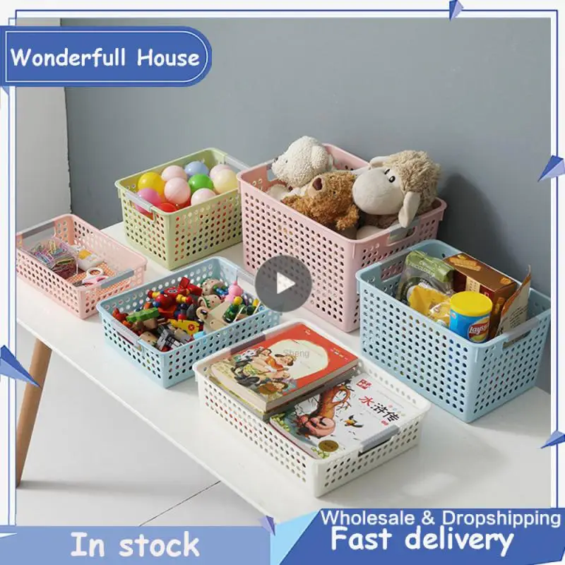 

Multifunctional Plastic Box Foldable Home Use Cosmetic Storage Basket Pp Food Storage Basket Storage Organizer Table Storage Box