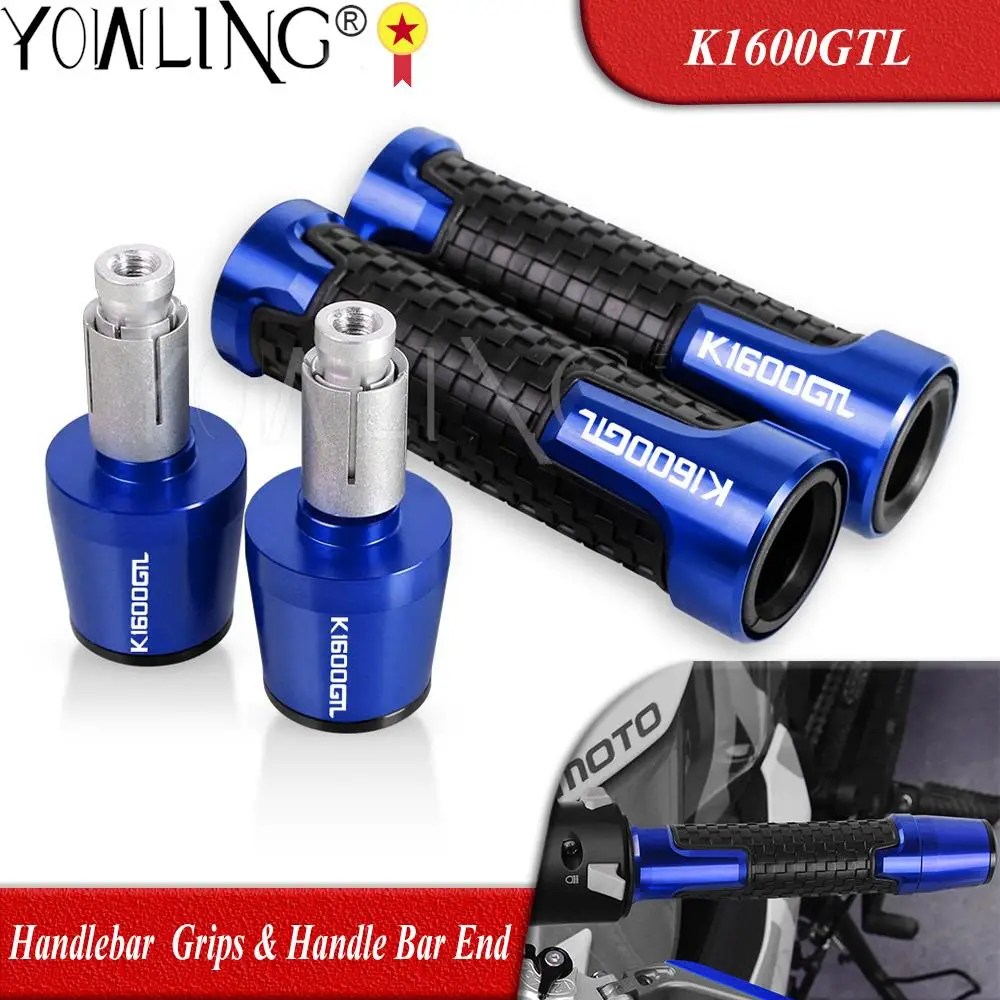 

7/8" 22MM Motorcycle Accessories Handlebar Hand Grips Handle Bar End Cap For BMW K1600GTL K1600 K 1600 GTL 2017 2018 2019 2020