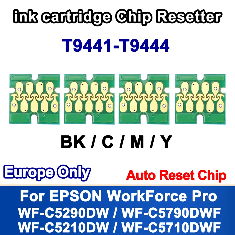 Новейший в Европе T945XL T944 T9451 T9441 чип ARC картриджа для Epson WorkForce Pro WF-C5790 WF-C5710 WF-C5290 WF-C5210
