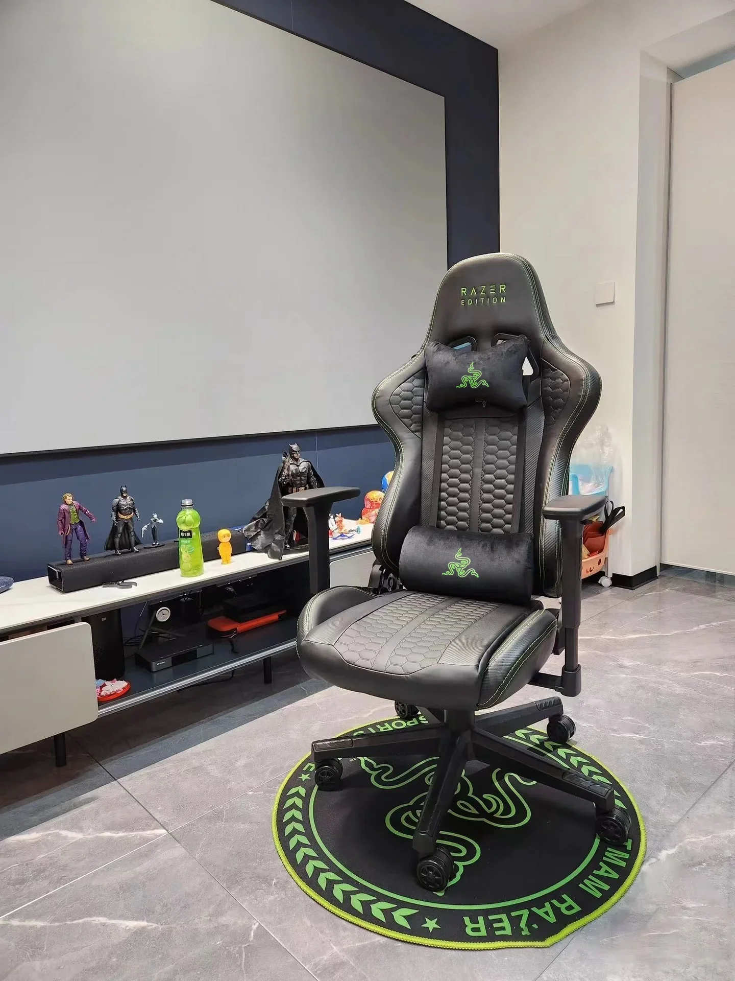 YYHCОптовая продажа Razer Silla Gamer ПК кожаное эргономичное кресло с откидной спинкой