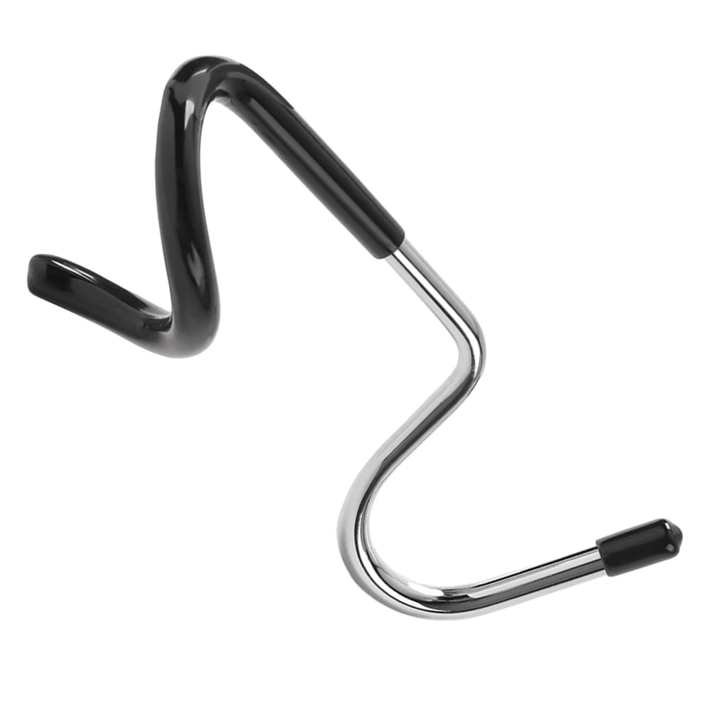 1 шт. крючок для фонаря кемпинга стальной резиновый серебристый уличный столб