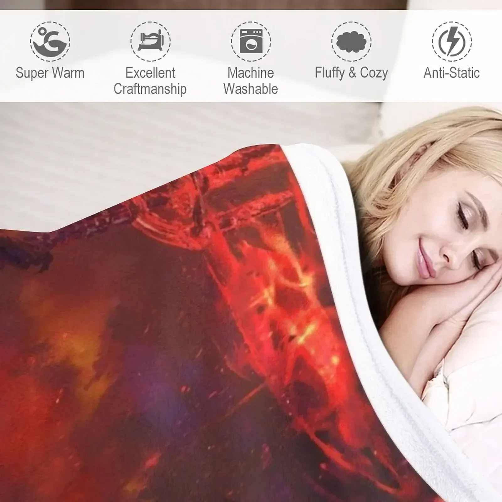 Mohg одеяло для одного Хэллоуина Декоративные диванные туристические одеяла