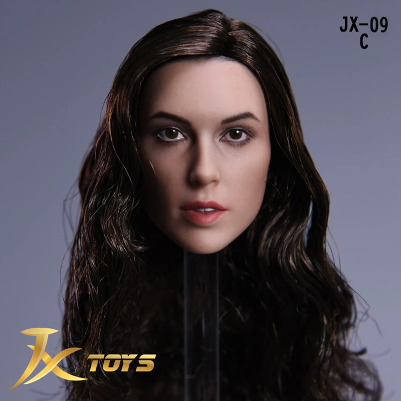 JXtoys JX-09 1/6 Scale Female Gal Gadot Wonder Head Sculpt Carved Model for 12'' Action Figure Dolls
