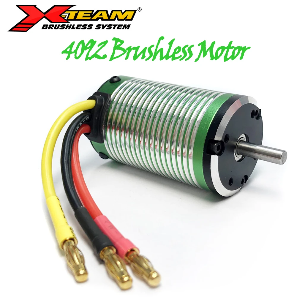 

X-TEAM 4092 бесщеточный двигатель для Traxxas ARRMA RedCat HPI Racing 1/8, грузовик, лодка Truggy