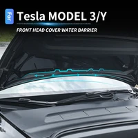car hood water strip for tesla model y model 3 sealing strip hood protection parts noise lowering reduction seal kit accessories