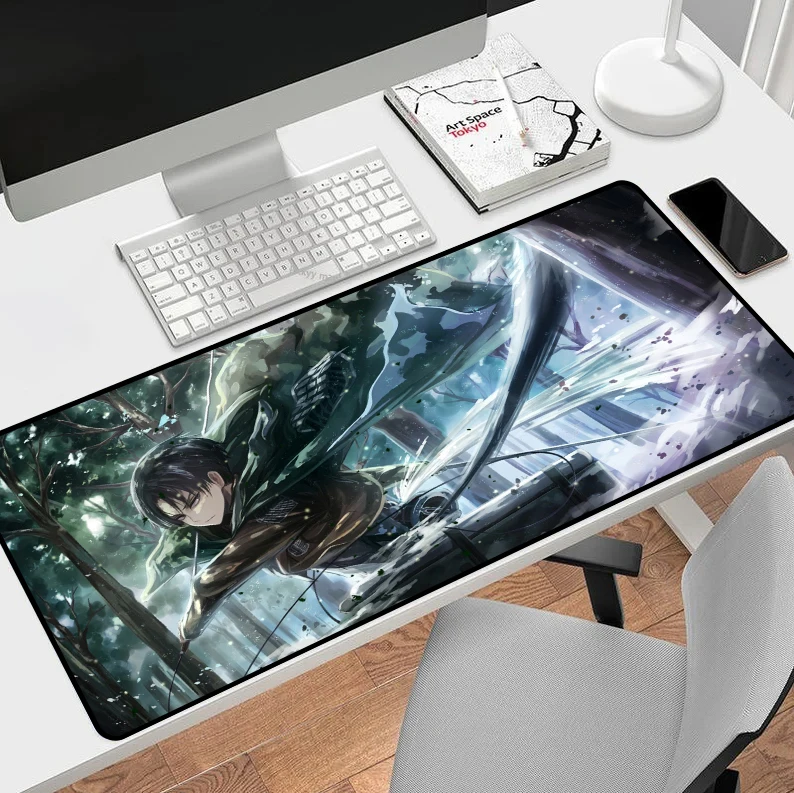 

Большой коврик для мыши Taitan, Настольный коврик для мыши Xxl, коврик для мыши, игровые коврики аниме 900x400, аксессуары для компьютера, игровой ПК