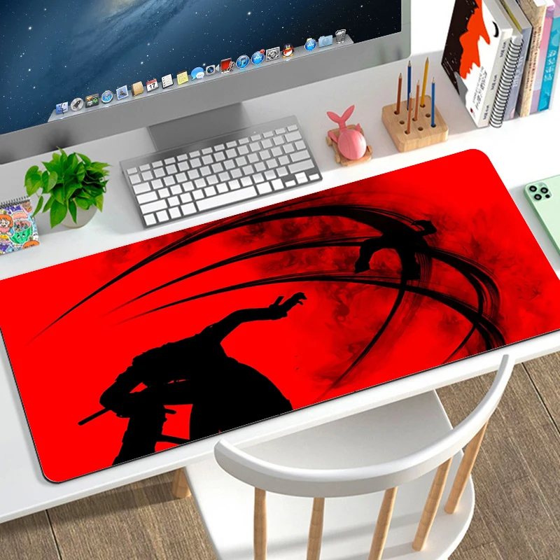

Mousepad Gamer Cabinet KOF Gaming Mouse Mat Pc Accessories Extended Pad Deskmat Mausepad Mats Keyboard Mause Laptops Pads Anime