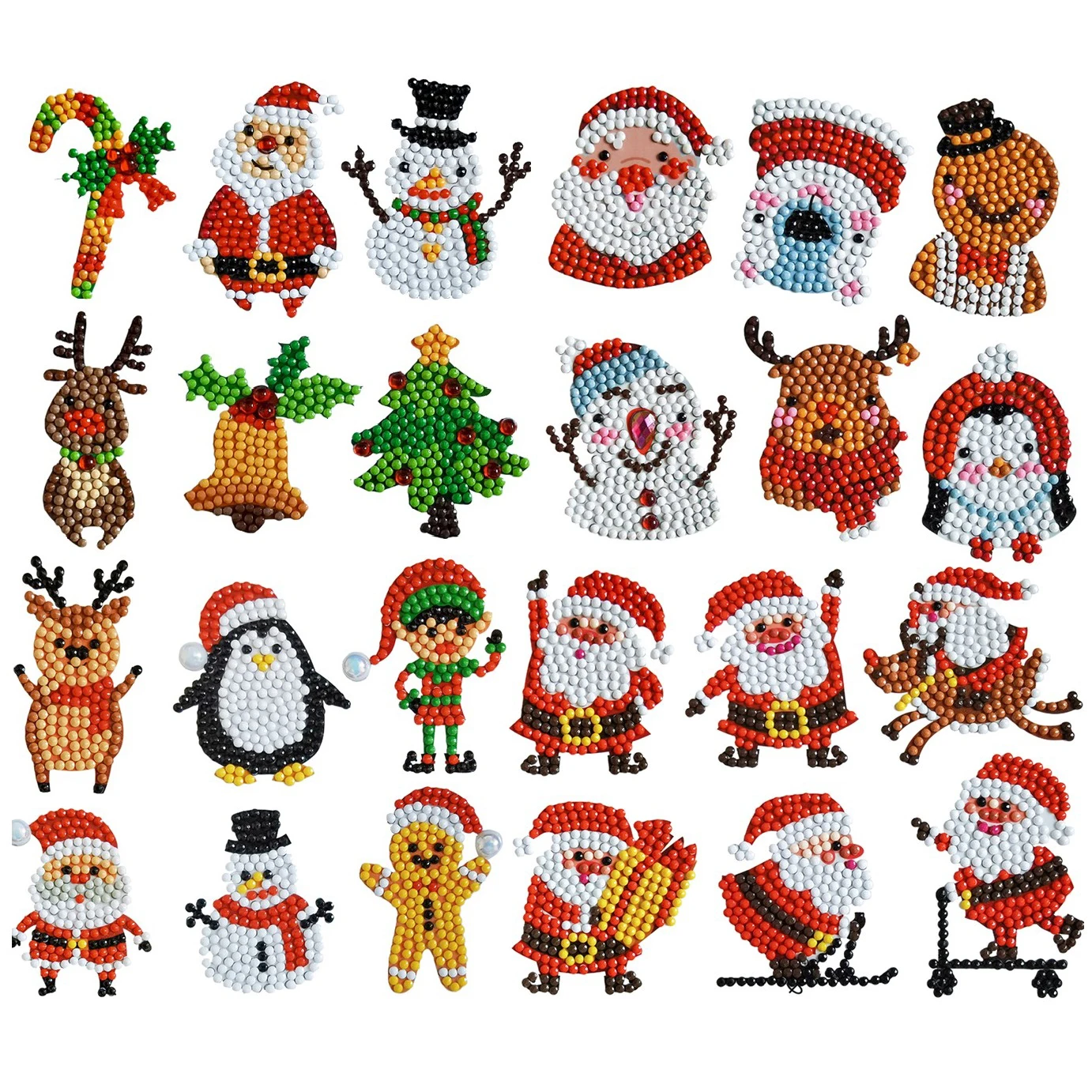 

Алмазная живопись 5D для взрослых и детей, наборы наклеек, подарок на Рождество, для начинающих