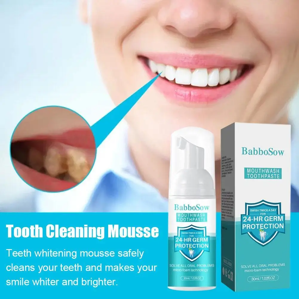 

Зубная паста White Teeth Foam, 30/50 мл