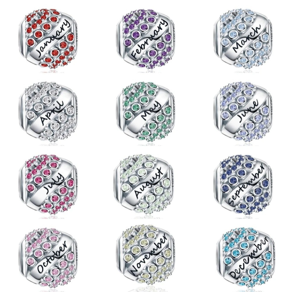 Серебряные подвески 925 бусины для браслетов Pandora ручная работа циркон уникальные