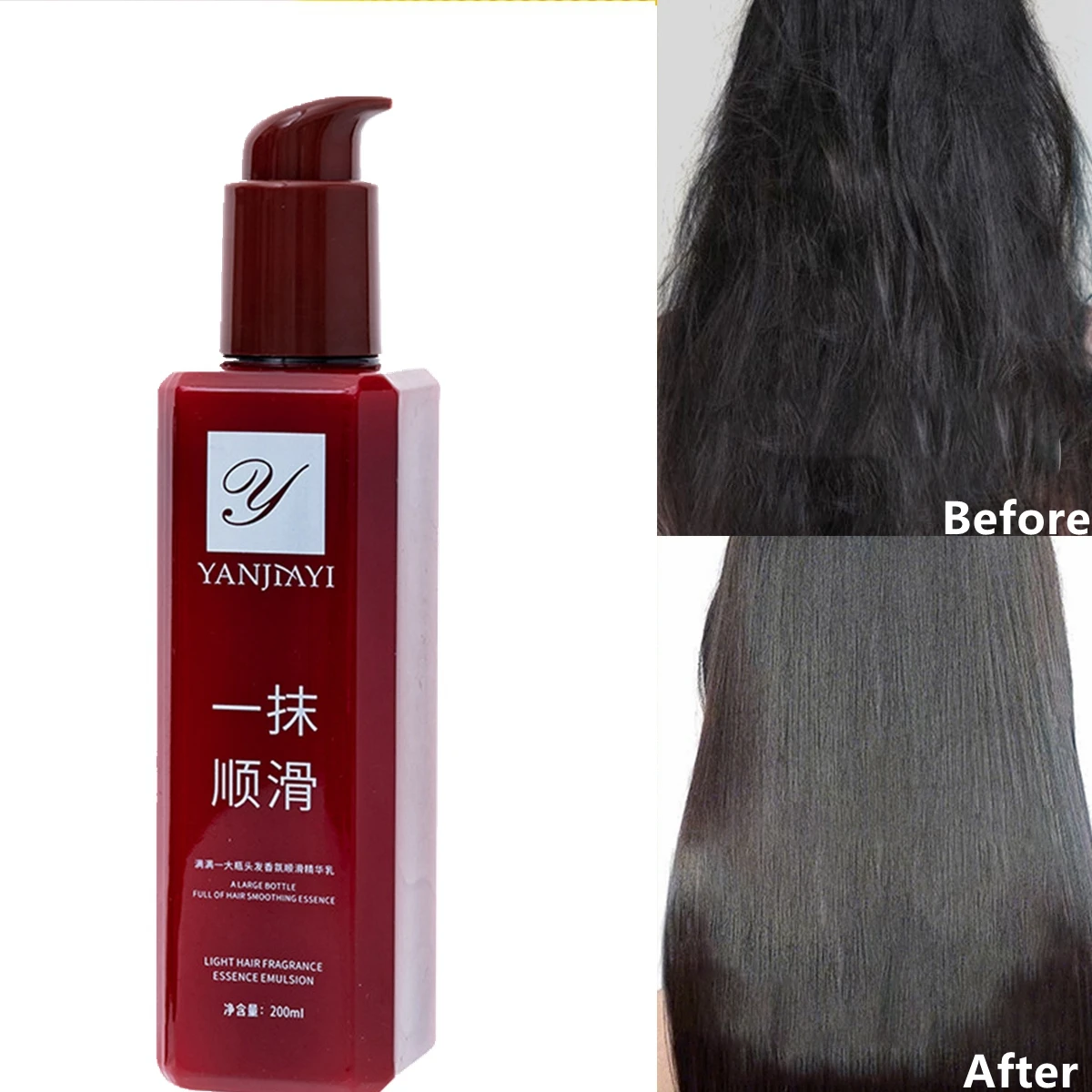 

200ml Magical Hair Smoothing Leave-in Conditioner Repairing Damaged Hair Conditioner Essence Cream For Women Hair Care Product