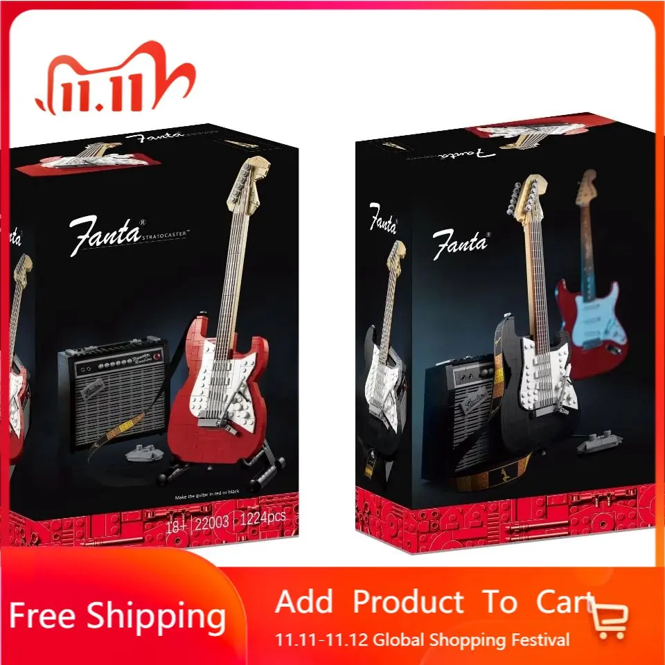 

Креативный эксперт, модель 21329 черного модульного строительного блока «Крыло» для гитары, идеи «сделай сам», подарки для детей на день рожде...