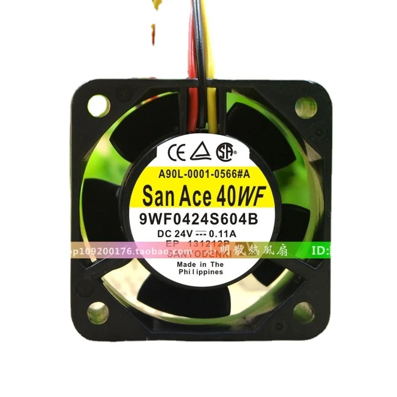 Новый вентилятор 9WF0424S604B A90L-0001-0566 # A 24V 0.11A, охлаждающий вентилятор, радиатор ЦП