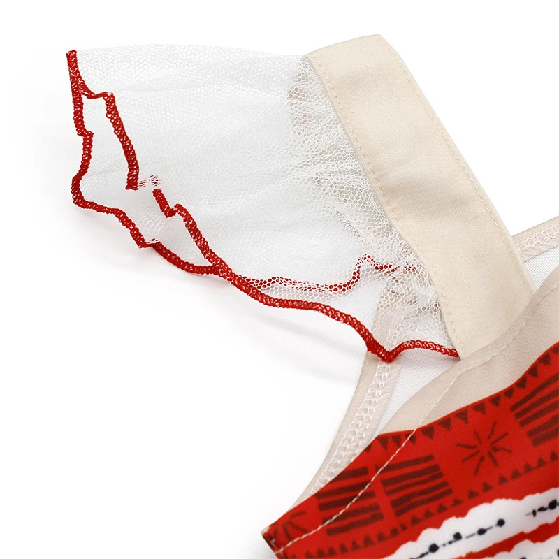 Детское летнее платье для косплея моана