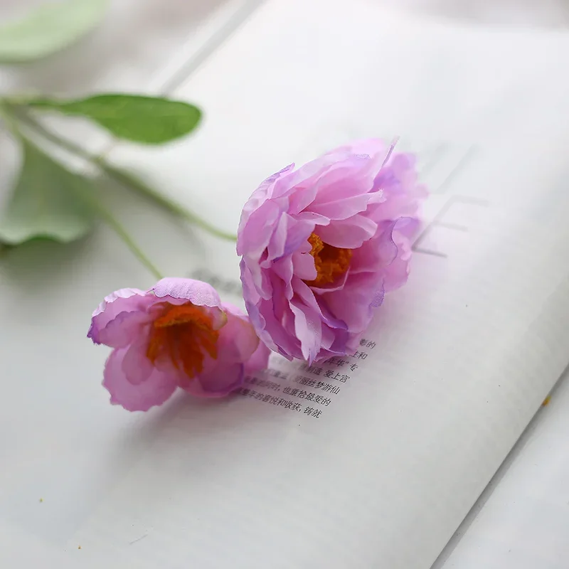 

Искусственные цветы мака шелковые