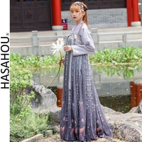 hanfu woman chinese traditional dress kimonos tang dynasty style national dance costume clothing hanbok cosplay retro fairy