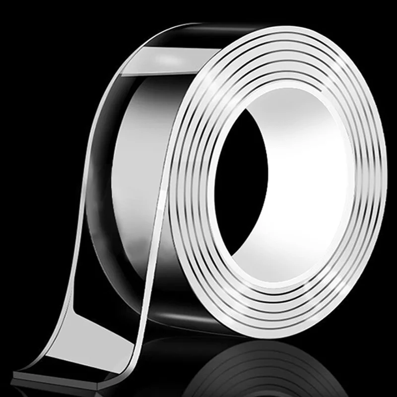 

Прозрачная двухсторонняя клейкая лента Nano