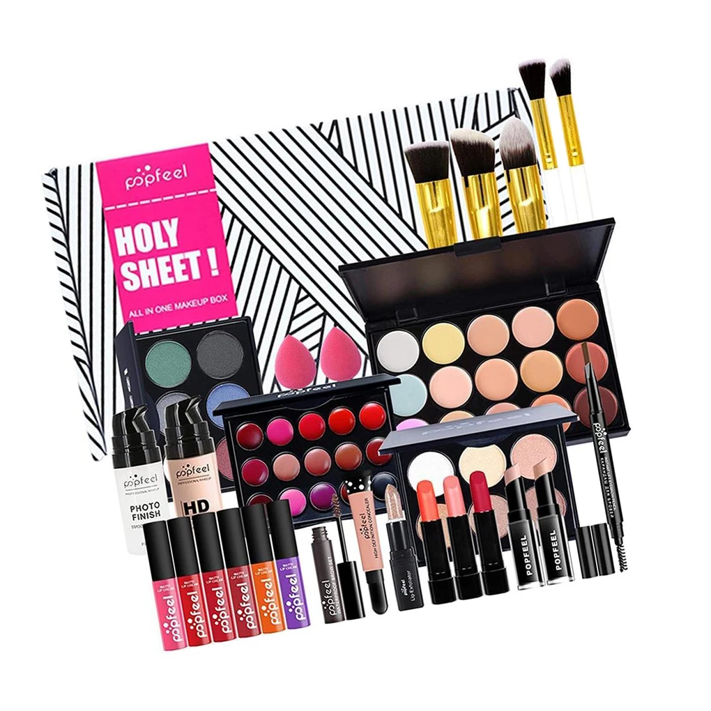 

Cosmetic Kit Making Up Tools Fittings Young Ladies Training Makeup Tool Face Cosmetics Accessory Birthday Gift