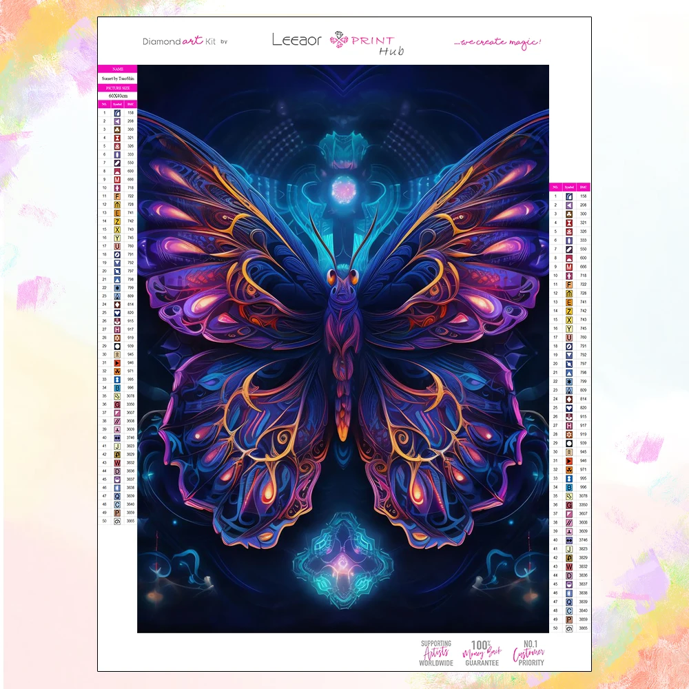 

Diamond Painting Fantasy Colorful Flower Butterfly Elf Cartoon Girls Room Decoration Birthday Gift Mosaic Embroidery 5D DIY Gift