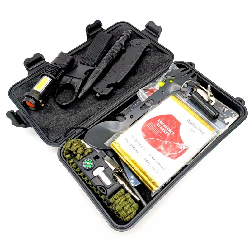 

Многофункциональная уличная аптечка первой помощи, экстренные товары SOS, оборудование для повседневного использования, коробка для выжива...