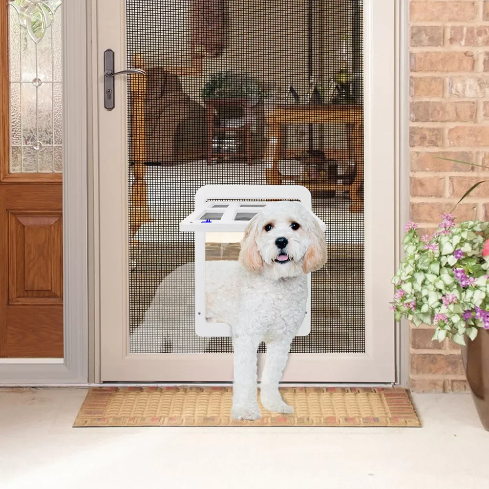 

Раздвижная дверь с магнитным клапаном для домашних животных