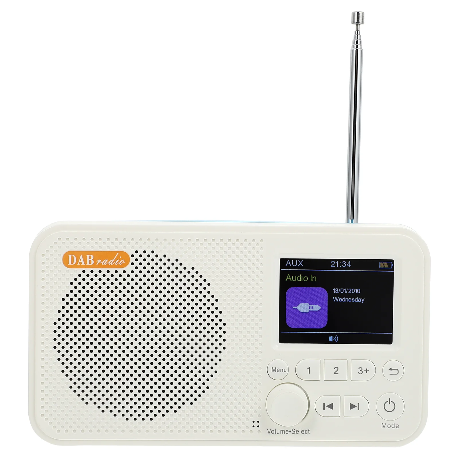

Hand-held External Speaker Radio FM AUX IN Wireless Mini Portable Radio