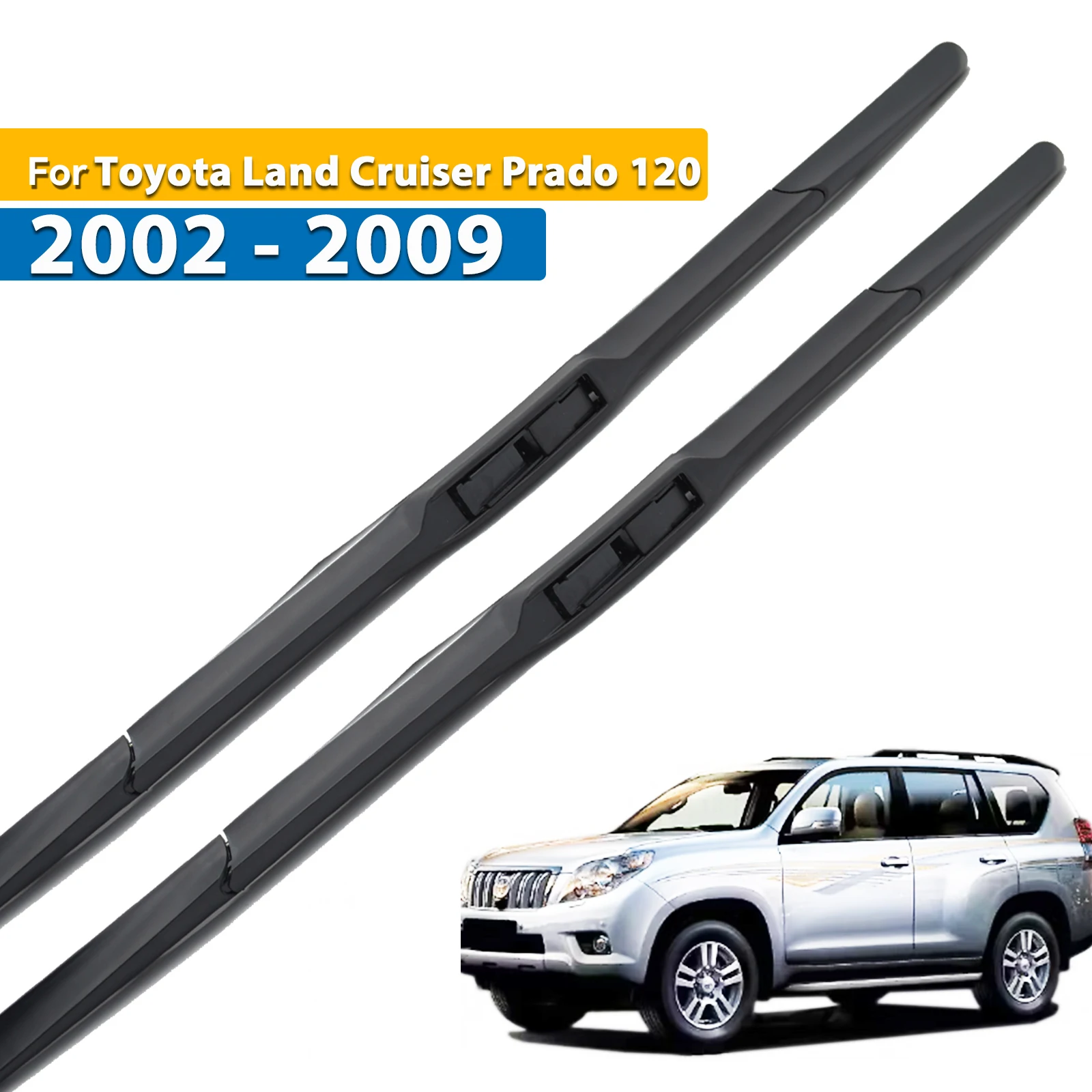 

Передние щетки стеклоочистителя Erick для Toyota Land Cruiser Prado 120 2002-2009, лобовое стекло, щетки от дождя, 22 "+ 21"