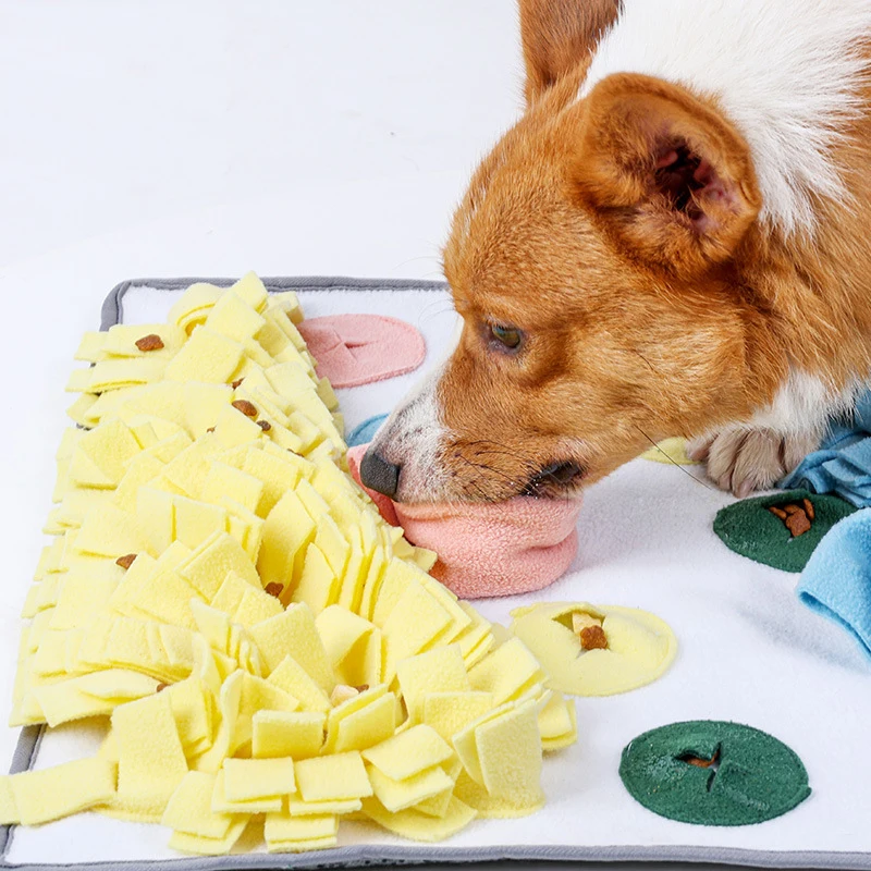 Подстилка для домашних животных собак утечка еды коврик дрессировки кошек и