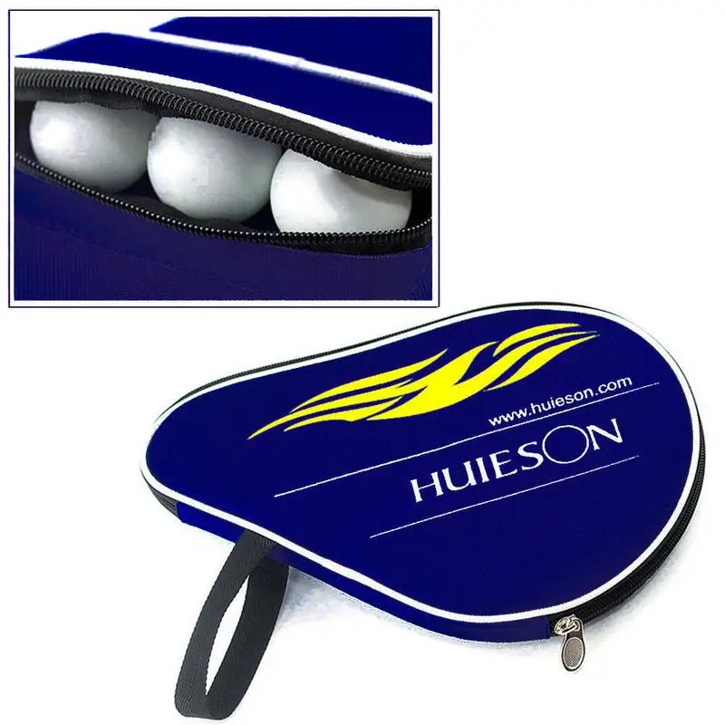 

Стандартная ракетка для тенниса, внешняя сумка на молнии для аксессуаров для настольного тенниса, мячей, настольного тенниса