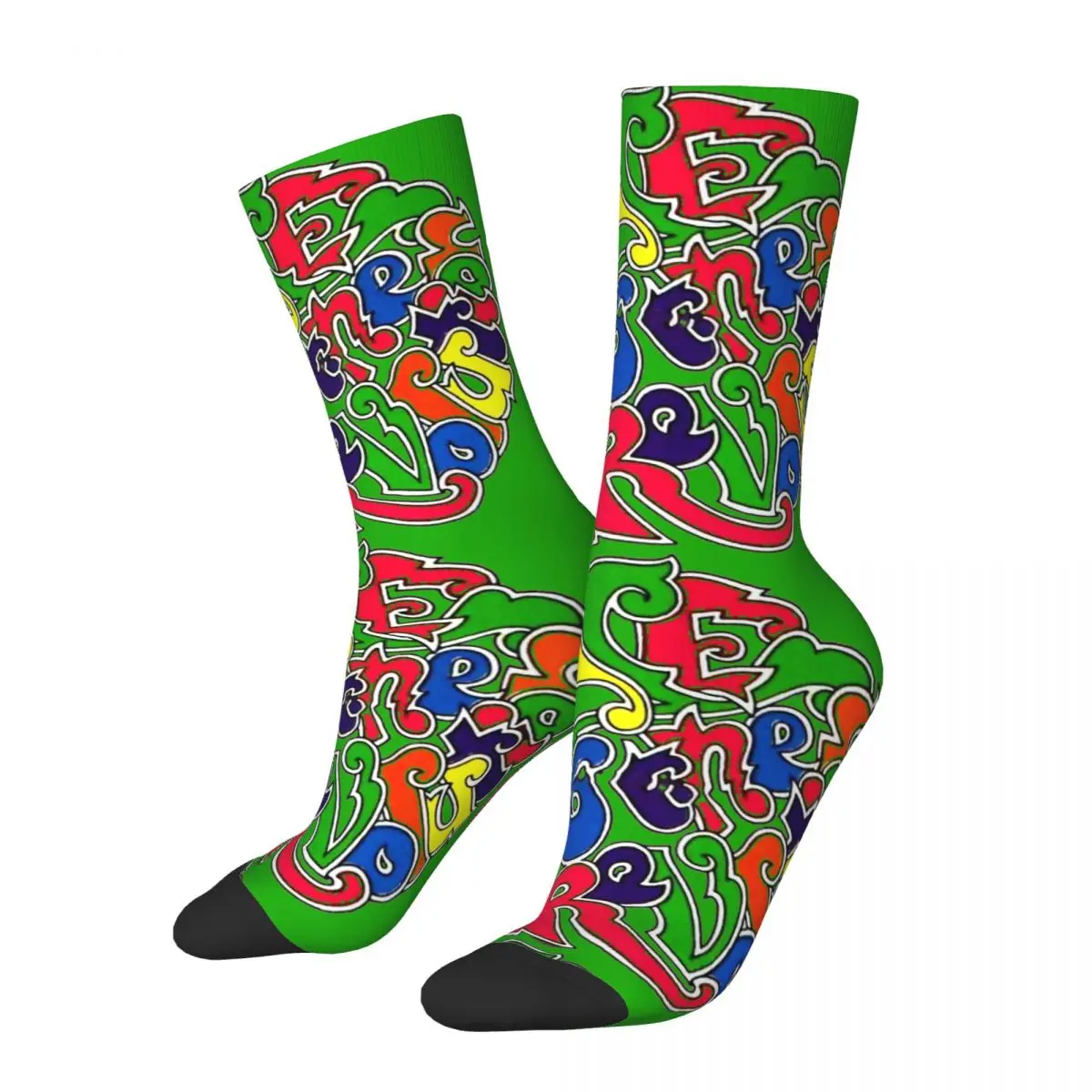 

Hip Hop Around The World In A Day Crazy Men's compression Socks Unisex The Little Prince About Life and Human Nature Crew Sock