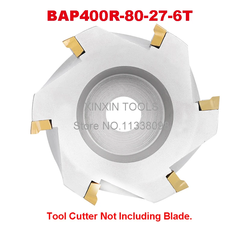 

BAP400R-80-27-6T Face Mill Shoulder Cutter For Milling Machine,BAP400R Milling Cutter for APMT/APKT1604 blades