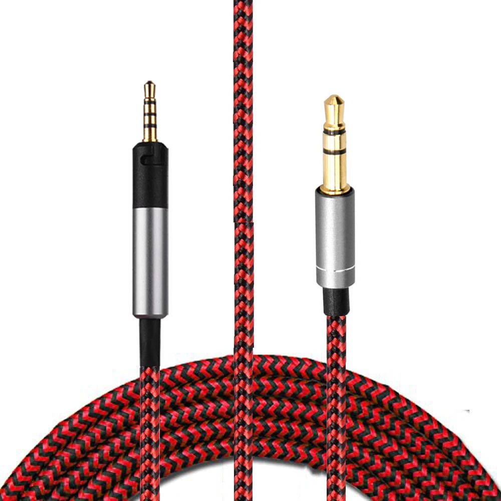 Кабель-удлинитель в нейлоновой оплетке для наушников Sennheiser HD598 HD558 HD518 HD598Cs HD599 HD569