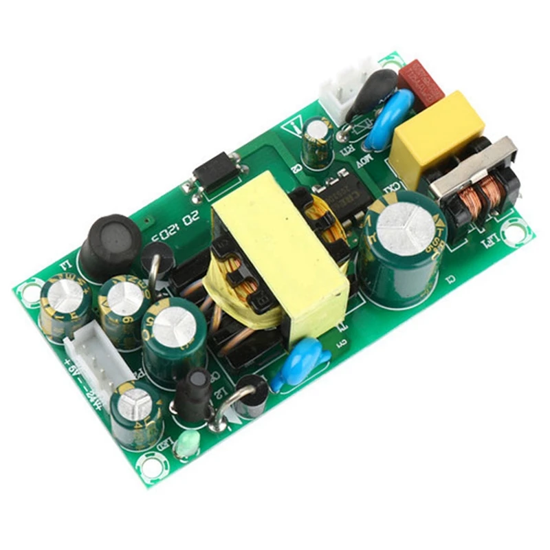 

AC-DC двойной выход 24 В, 5 В, 1 А, импульсный адаптер питания, неизолированная плата, модуль подъема напряжения 24 Вт