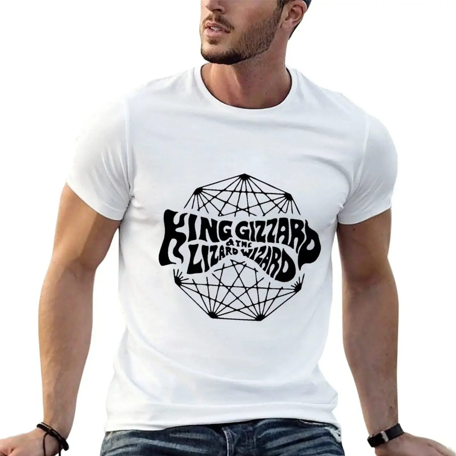 Футболка King Gizzard and the Lizard Wizard Flying Microtonal Banana топы блузка рубашки с рисунком мужские