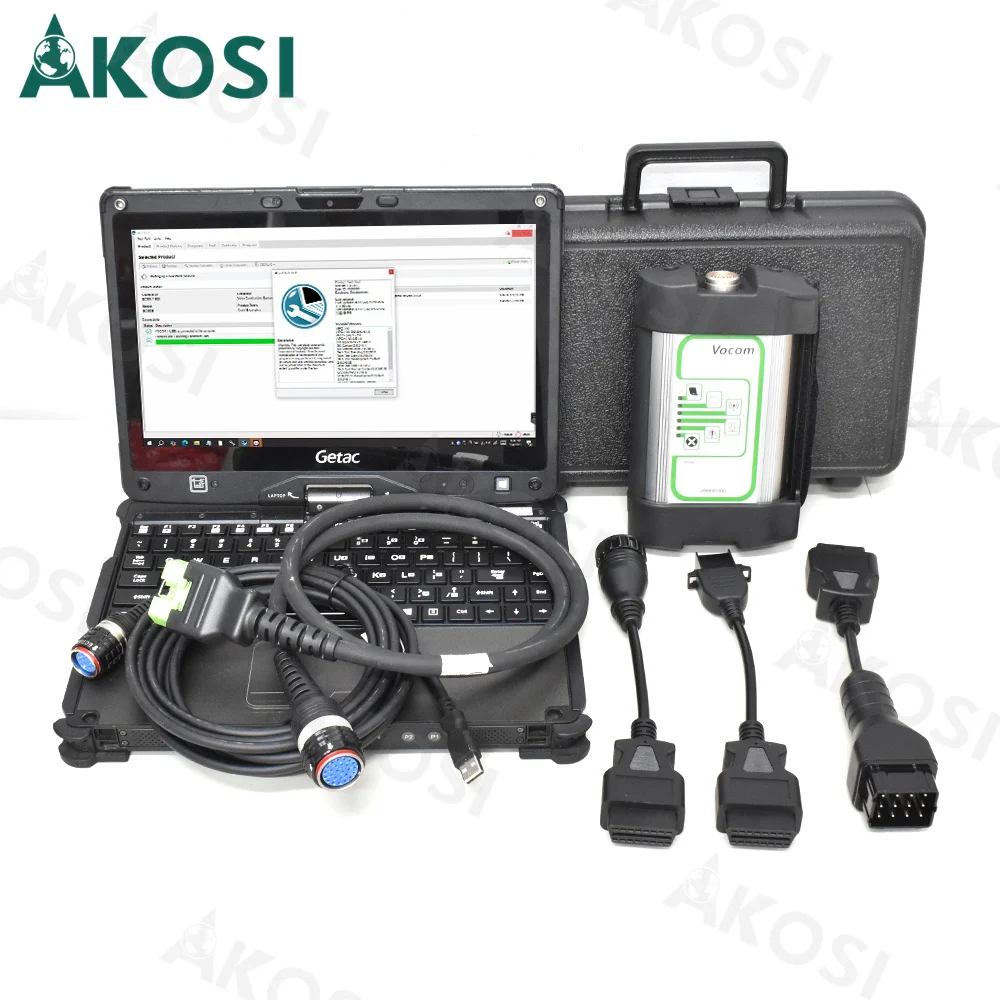 Фото Ноутбук Getac V110 для диагностического инструмента VOCOM 88890300 для грузовиков Renault/UD/Mack, экскаваторов, EURO6 V2.8 PTT Premium Tech Tool №4