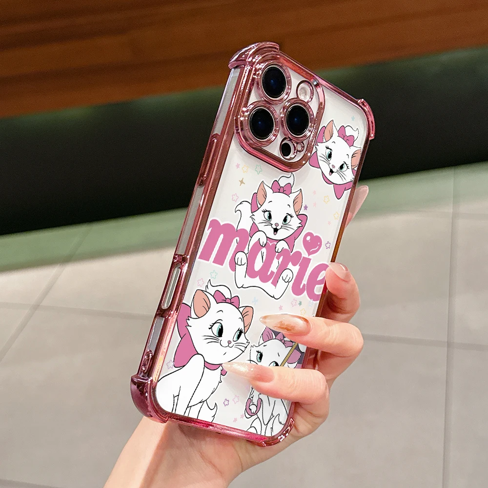 Фото Чехол для телефона Aristocats M-Maries Cat для Samsung Galaxy S26 S25 S24 S23 S22 S21 S20 FE Ultra Plus 5G, прозрачный, с защитой от падений №5