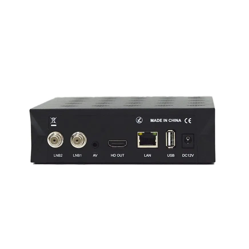 Фото AXAS HIS Twin Plus цифровой ТВ-ресивер DVB-S2/S Двойные тюнеры 1080P HD Linux Enigma2 OpenATV 6,4 встроенный WiFi спутниковый ресивер №4