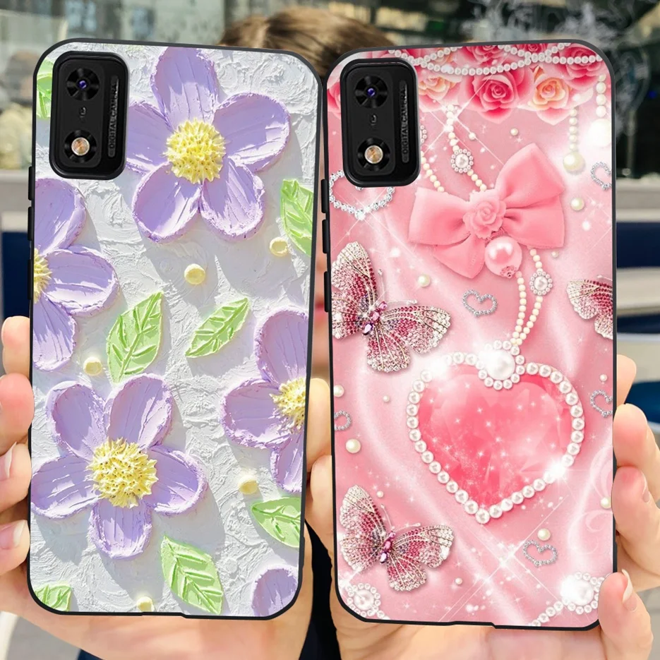 Чехол для Tecno Pop 5C чехол Роскошный популярный окрашенный Мягкий силиконовый